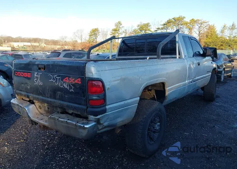 2002 Dodge Ram 2500 St из США, поврежденный, VIN 3B7KF23Z22M280341